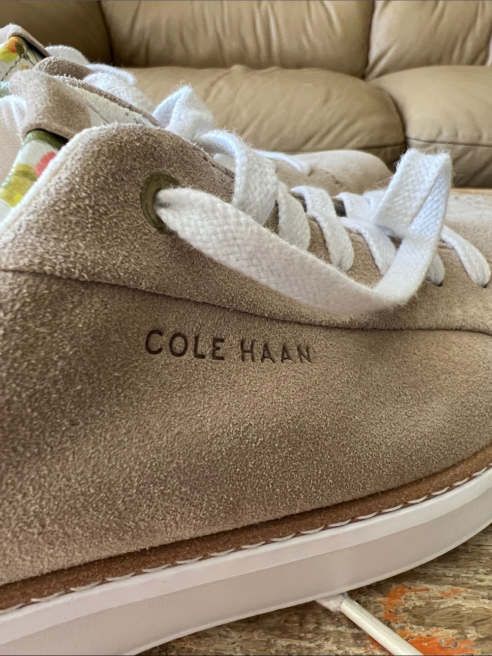 Cole Haan Grandprø Topspin Suede Trainer Sneaker Size 9 - Picture 13 of 16